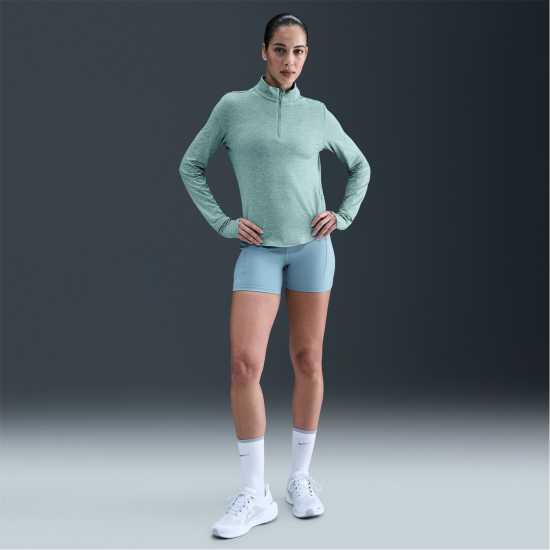 Nike Swift Women's 1/4-Zip Running Top Канон Хийзър 