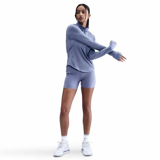 Nike Swift Women's 1/4-Zip Running Top Световен индиго 