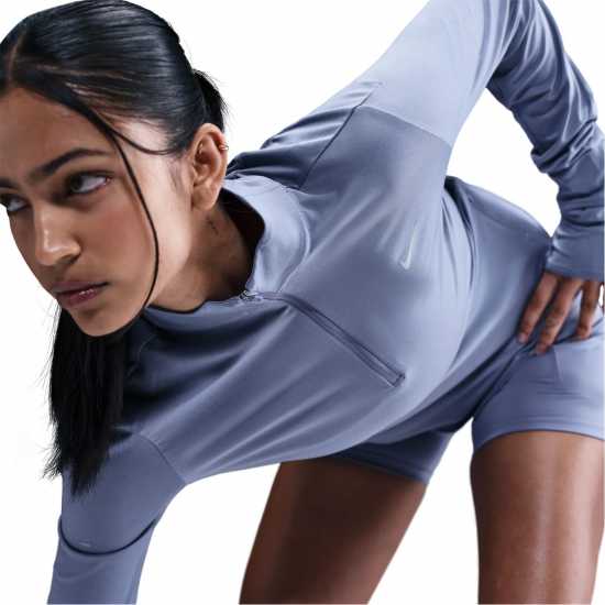 Nike Swift Women's 1/4-Zip Running Top Световен индиго 