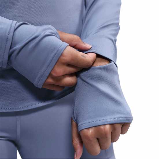 Nike Swift Women's 1/4-Zip Running Top Световен индиго 