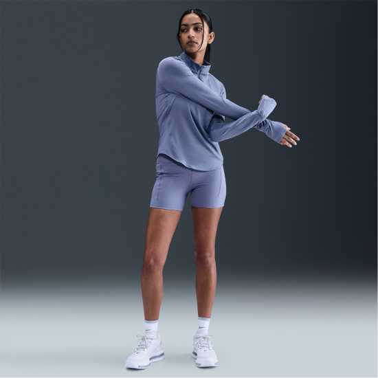 Nike Swift Women's 1/4-Zip Running Top Световен индиго 