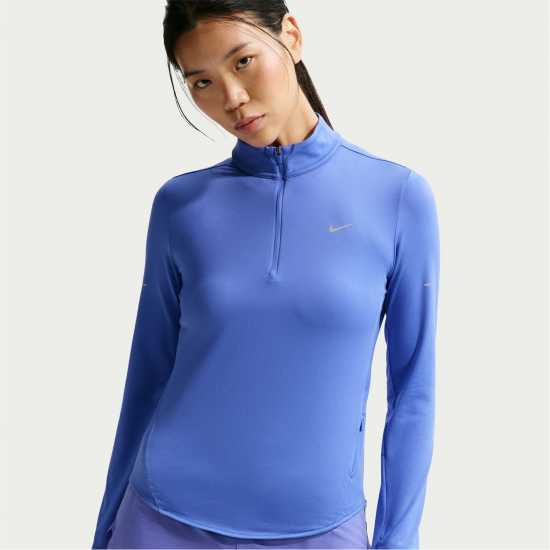 Nike Swift Women's 1/4-Zip Running Top Sapphire 