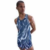 Nike Aeroswift Dri-Fit Elite Tank Top Coastal Blue Атлетика
