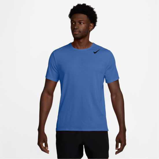 Атлетика Nike Мъжка Тениска Къс Ръкав Aeroswift Short Sleeve Top Mens Комета синьо Nike Мъжка Тениска Къс Ръкав Aeroswift Short Sleeve Top Mens Комета синьо Атлетика