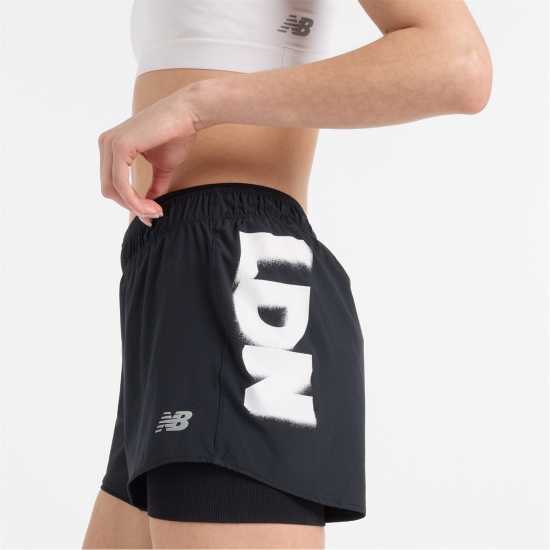New Balance Balance Rc 3 Inch Running Short Womens  Дамски клинове за фитнес