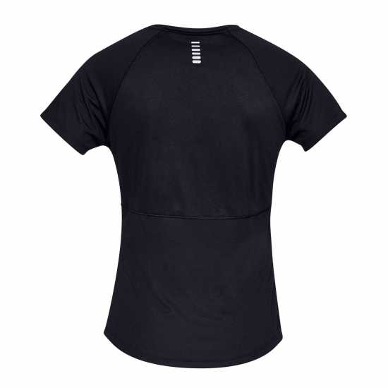 Under Armour Дамска Тениска Stripe T Shirt Ladies Black Дамски тениски и фланелки