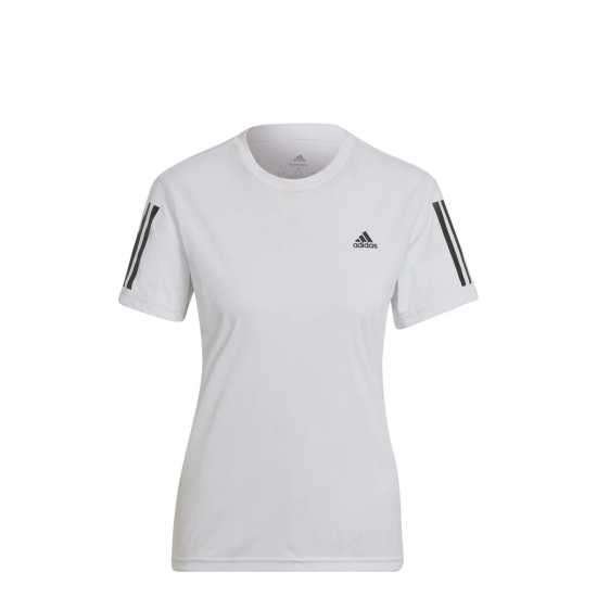 Adidas Дамска Тениска Own The Run T Shirt Ladies White Атлетика