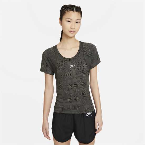 Nike Air Dri-FIT Women's Short-Sleeve Running Top  - Атлетика