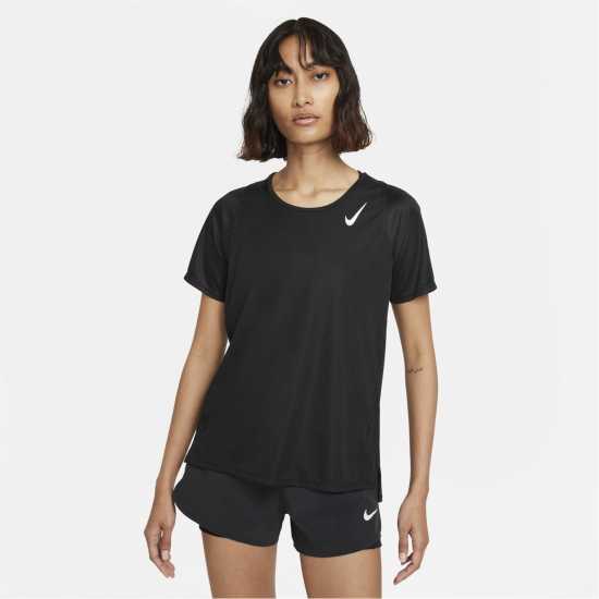 Атлетика Nike Dri-Fit Short Sleeve Race Top Ladies Nike Dri-Fit Short Sleeve Race Top Ladies Атлетика