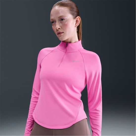Nike Pacer Women's Long-Sleeve 1/2-Zip Running Top Игриво розово Nike Pacer Women's Long-Sleeve 1/2-Zip Running Top Игриво розово