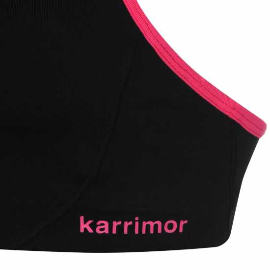 Karrimor Tempo Sports Bra Black/Pink Спортни сутиени