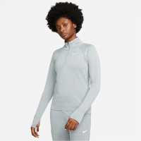 Nike Womens Half Zip Running Top Grey/Ref Silv Дамски горнища с цип