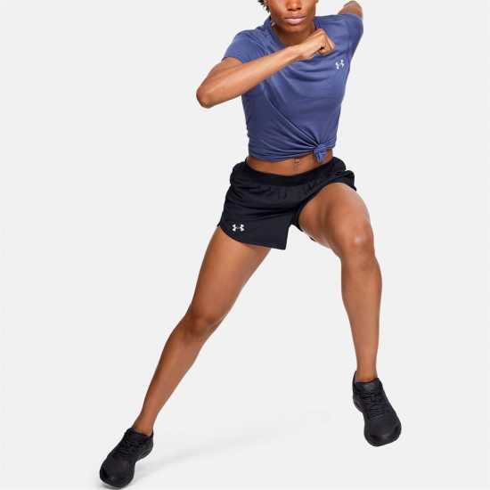 Under Armour Armour Ua Fly-By 2-In-1 Shorts Women's Черно Under Armour Armour Ua Fly-By 2-In-1 Shorts Women's Черно