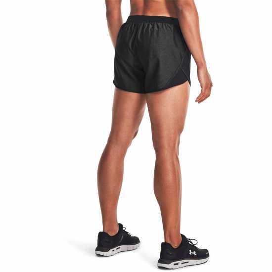 Under Armour Дамски Шорти Fly By 2 Shorts Womens Black/Heather Дамски клинове за фитнес