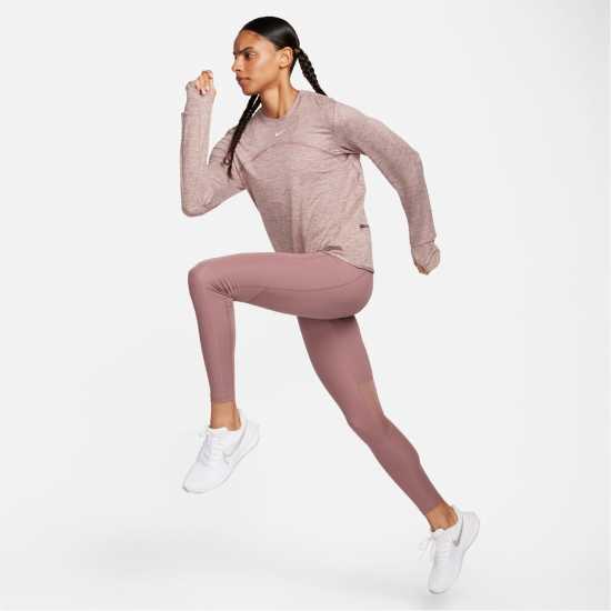 Nike Epic Fast Women's Running Tights SMauve/RefSil Дамски клинове за фитнес
