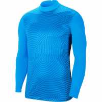 Nike Мъжка Тениска Gardien Long Sleeve Goal Keeper T Shirt Mens Photo Blue Вратарски ръкавици и облекло
