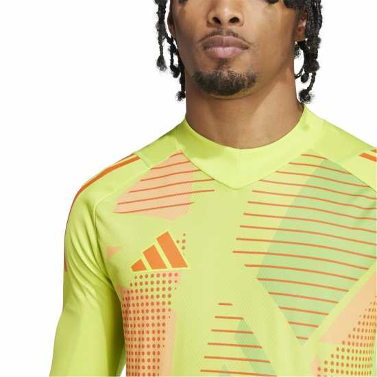 Adidas Мъжко Вратарско Горнище T24 P Gk Jsy L Goalkeeper Top Mens  