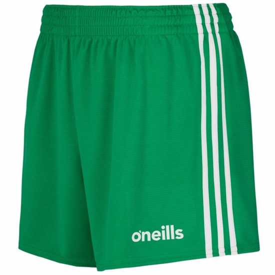 Oneills Mourne Shorts Senior Green/White Мъжки къси панталони