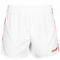 Oneills Mourne Shorts Adults Бяло/Червено Мъжки къси панталони