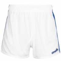 Oneills Mourne Shorts Senior White/Royal Мъжки къси панталони