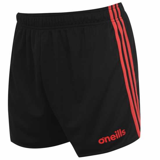 Oneills Mourne Shorts Senior Black/Red Мъжки къси панталони