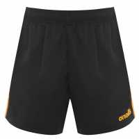 Oneills Mourne Shorts Adults Черно/Янтар Мъжки къси панталони