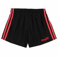 Oneills Детски Шорти Mourne Shorts Junior Black/Red Детски къси панталони