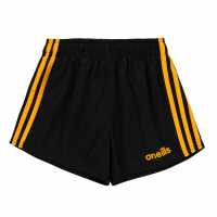 Oneills Детски Шорти Mourne Shorts Junior Black/Amber Детски къси панталони
