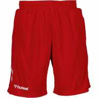 Hummel Poly Shorts Adults Истинско червено Дамски къси панталони