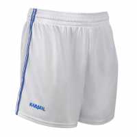 Karakal Gaelic Short Junior White/Royal Детски къси панталони