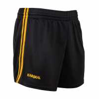 Karakal Gaelic Short Junior Black/Amber Детски къси панталони