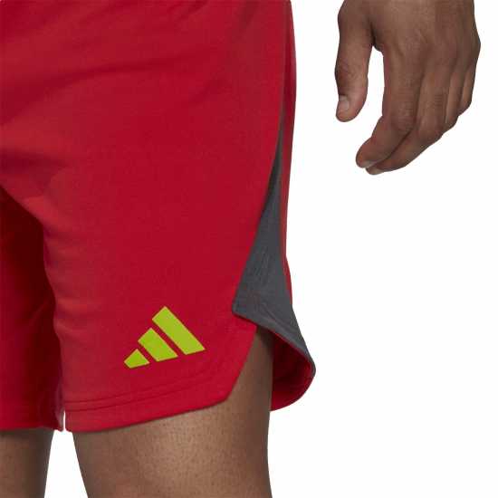 Вратарски ръкавици и облекло Adidas Tiro 23 Pro Goalkeeper Shorts TC Червено/T Тъмно сиво Adidas Tiro 23 Pro Goalkeeper Shorts TC Червено/T Тъмно сиво Вратарски ръкавици и облекло