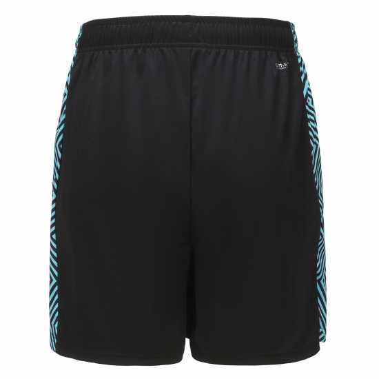 Sondico Мъжки Футболни Гащета Core Football Shorts Mens Black/Teal Мъжки къси панталони