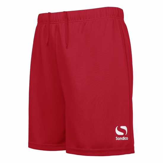 Sondico Мъжки Футболни Гащета Core Football Shorts Mens Червено Футболни тренировъчни долнища