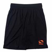 Sondico Детски Шорти Core Football Shorts Junior Black/FluOrange Детски къси панталони
