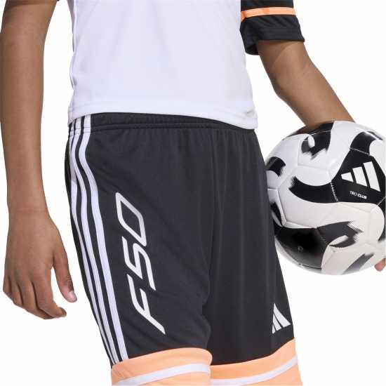 Adidas Дамски Къси Шорти За Тренировка F50 Training Shorts Juniors Черно/Оранжево Adidas Дамски Къси Шорти За Тренировка F50 Training Shorts Juniors Черно/Оранжево