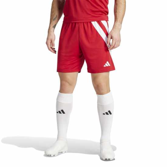 Adidas Мъжки Шорти Fortore 23 Shorts Mens мощно червено 2/бяло Adidas Мъжки Шорти Fortore 23 Shorts Mens мощно червено 2/бяло