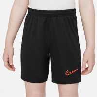 Nike Момчешки Къси Гащи Academy Shorts Junior Boys Black/Crimson Детски къси панталони