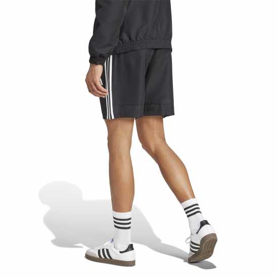 adidas Tiro 25 Essentials Woven Shorts Mens Черно/Бяло Adidas Тъкани Мъжки Шорти Tiro 25 Essentials Woven Shorts Mens Черно/Бяло