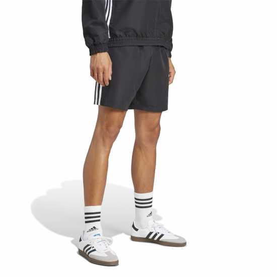 adidas Tiro 25 Essentials Woven Shorts Mens Черно/Бяло Adidas Тъкани Мъжки Шорти Tiro 25 Essentials Woven Shorts Mens Черно/Бяло