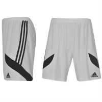 Adidas Дамски Къси Шорти За Тренировка Mens Sereno Training Shorts White/Black Мъжки къси панталони