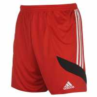 Adidas Дамски Къси Шорти За Тренировка Mens Sereno Training Shorts Red/White Мъжки къси панталони