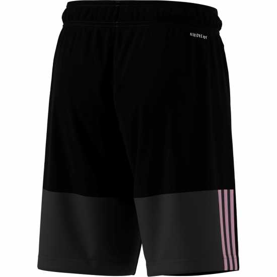 Adidas Дамски Къси Шорти За Тренировка Sereno Training Shorts Juniors Черно/Розово Детски къси панталони