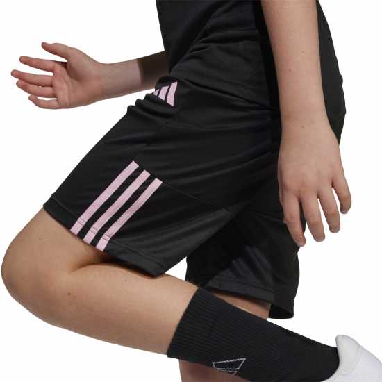 Adidas Дамски Къси Шорти За Тренировка Sereno Training Shorts Juniors Черно/Розово Детски къси панталони