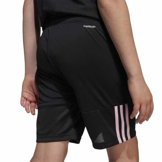 Adidas Дамски Къси Шорти За Тренировка Sereno Training Shorts Juniors Черно/Розово Детски къси панталони