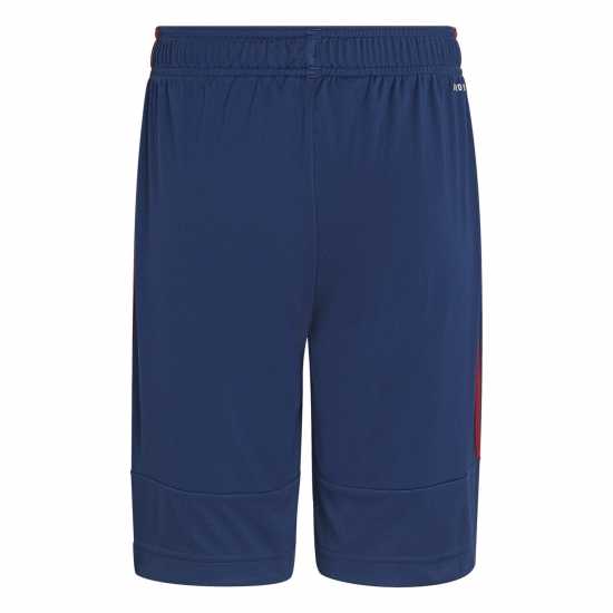 Adidas Дамски Къси Шорти За Тренировка Sereno Training Shorts Juniors Navy/Burgundy Детски къси панталони