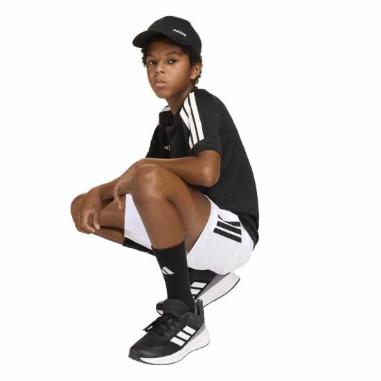 Adidas Дамски Къси Шорти За Тренировка Sereno Training Shorts Juniors Бяло/Черно Детски къси панталони