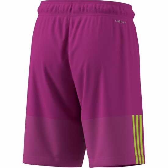 Adidas Дамски Къси Шорти За Тренировка Sereno Training Shorts Juniors Purple/yellow Детски къси панталони