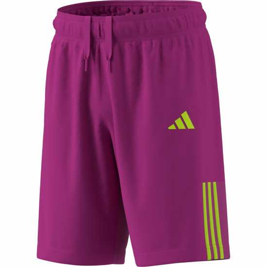 Adidas Дамски Къси Шорти За Тренировка Sereno Training Shorts Juniors Purple/yellow Детски къси панталони
