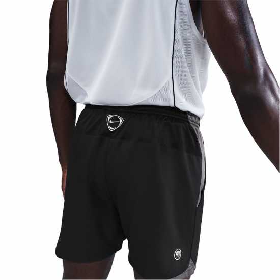 Nike Мъжки Шорти T90 Shorts Mens Черно/Сиво Nike Мъжки Шорти T90 Shorts Mens Черно/Сиво